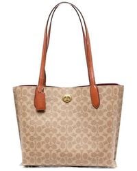 COACH - Willow Twist-Lock Tote Bag - Lyst