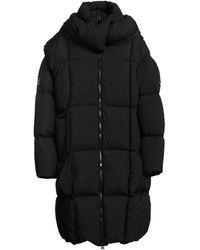 MM6 by Maison Margiela - Printed Longsleeve Down Coat - Lyst