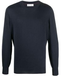 Brunello Cucinelli - Crewneck Knitted Jumper - Lyst