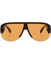 Versace - Medusa Biggie Pilot-Frame Sunglasses - Lyst