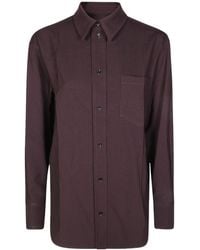 Victoria Beckham - Buttoned Long-Sleeves Shirt - Lyst