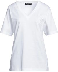 Dolce & Gabbana - Solid Colour T-Shirts - Lyst