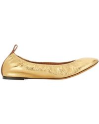 Lanvin - Pleated Ballet Shoes - Lyst