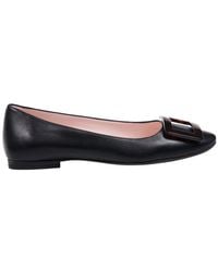 Roger Vivier - Gommettine Round-Toe Ballet Flats - Lyst