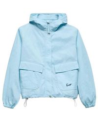 KENZO - Signature' Short Windbreaker - Lyst