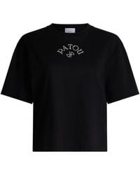 Patou - Logo Embroidered T-Shirt - Lyst