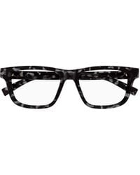 Gucci - Eyewear Rectangular Frame Glasses - Lyst