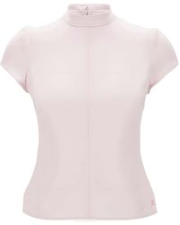 Courreges - Courrèges Heritage Fitted Short-Sleeve Top - Lyst