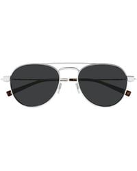 Saint Laurent - Eyewear Aviator Frame Sunglasses - Lyst