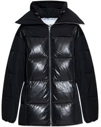 Ganni - Zip-Up Padded Jacket - Lyst