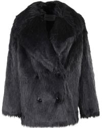 Stand Studio - Katalina Fax-Fur Coat - Lyst