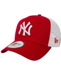 KTZ - New York Yankees Clean A-Frame Trucker Cap - Lyst
