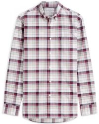 Tommy Hilfiger - Check-Print Button-Down Shirt - Lyst