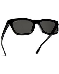 Gucci - Low Nose Bridge Fit Rectangular Sunglasses - Lyst