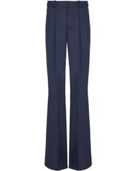 Balmain - Twill Darted Trousers - Lyst