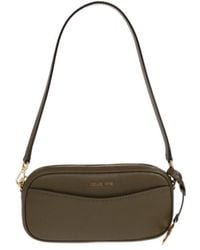 MICHAEL Michael Kors - Logo-Charm Pebbled Shoulder Bag - Lyst