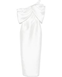 Solace London - London Bow Detail Dress - Lyst