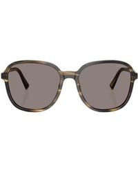 Miu Miu - Eyewear Square Frame Sunglasses - Lyst
