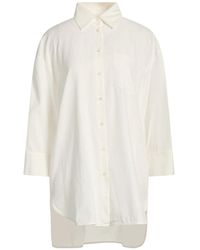 Weekend by Maxmara - Solid-Color Long-Sleeved Shirt - Lyst
