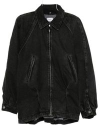 Haikure - Zip-Front Denim Jacket - Lyst