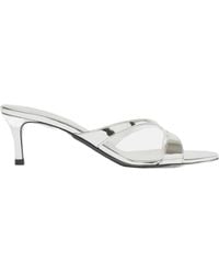SCAROSSO - Pauli Kitten Heel Sandals - Lyst