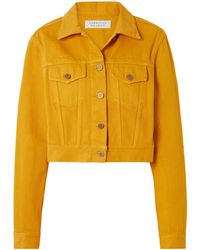 Gabriela Hearst - Long-Sleeved Denim Jacket - Lyst