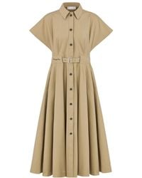 Dior - Iviera Mid-Length Belted Shirtdress - Lyst