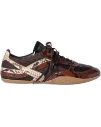 Miu Miu - Gymnasium Lace-Up Sneakers - Lyst
