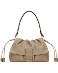 Fendi - Mamma Baguette Drawstring Shoulder Bag - Lyst
