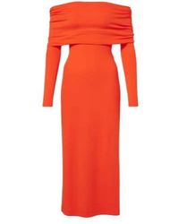 Ralph Lauren - Off-Shoulder Maxi Dress - Lyst
