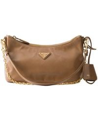Prada - Leather Shoulder Bag - Lyst