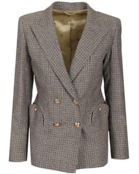 Blazé Milano - Blazé Milano Gloriana Charmer Double-Breasted Blazer - Lyst