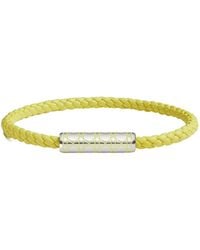 Dior - Cannage Woven Leather Bracelet - Lyst
