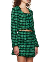 MSGM - Checked Casual Jacket - Lyst