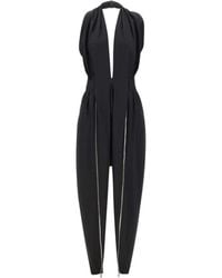 Coperni - Double Zip Halterneck Jumpsuit - Lyst