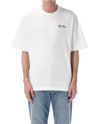 Off-White c/o Virgil Abloh - Script Skate Logo T-Shirt - Lyst