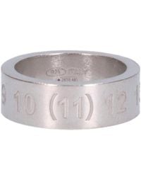 Maison Margiela - Number Engraved Ring - Lyst