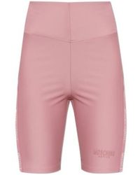 Moschino - Logo High-Rise Performance Shorts - Lyst