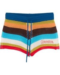DSquared² - Knitted Shorts - Lyst