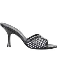 Stuart Weitzman - Round-Toe High-Heeled Sandals - Lyst