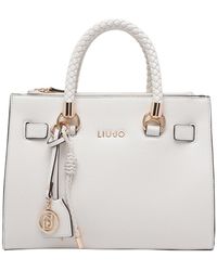 Liu Jo - Zipped Top Handle Tote Bag - Lyst
