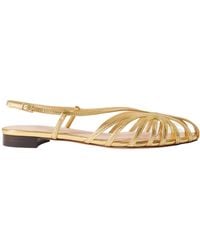 Loeffler Randall - Woven Closedtoe Flat Sandals - Lyst