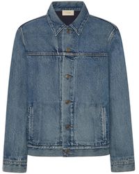 The Row - Mendo Denim Jacket - Lyst