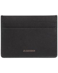 Jil Sander - Logo Embossed Card Holder - Lyst