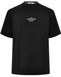 Stone Island - Crew Neck Cotton Tee - Lyst
