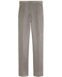 Max Mara - Pressed Crease Tailored Pants - Lyst