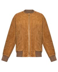 Paul Smith - Zip-Up Long-Sleeved Bomber Jacket - Lyst