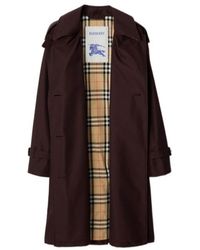 Burberry - Mid-Length Gabardine Castleford Trench Coat - Lyst