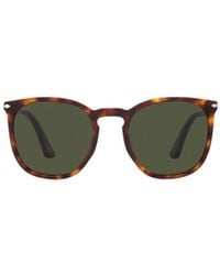 Persol - Rectangular Frame Sunglasses - Lyst