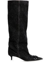 DIESEL - D-Venus-Slouchy Knee-High Boot - Lyst